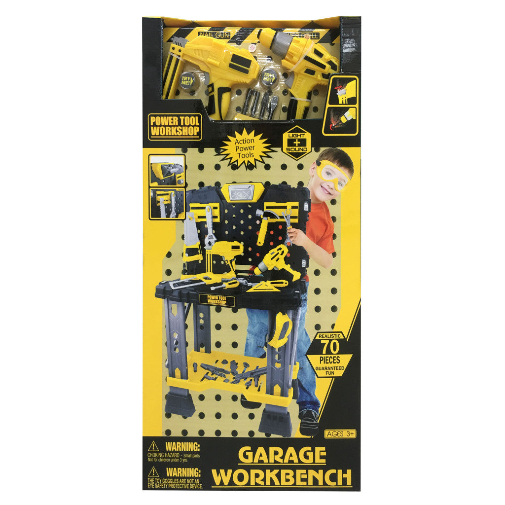 G21 játék - DELUXE TOOLS munkapad szerszámokkal-5
