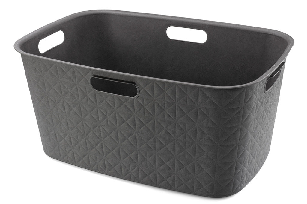 Curver Softex 45 l szennyeskosár sötétszürke-0