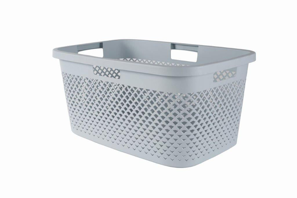 Curver Pure 47 l szennyestartó kosár kék-0