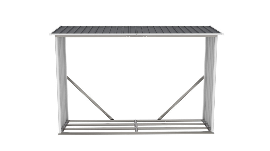 Tüzifa tároló G21 WOH 181 - 242 x 75 cm, antracit