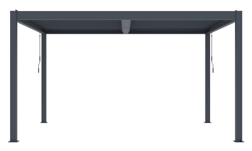 G21 Austin Premium 4x3 m bioklimatikus pergola, antracit alumínium