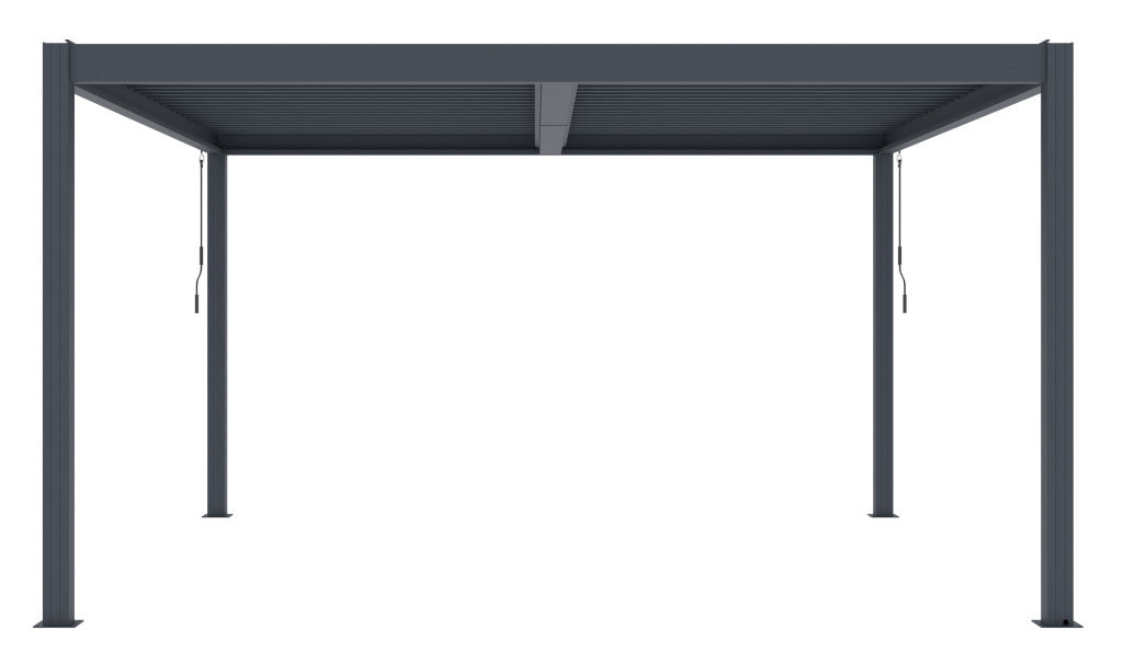 G21 Austin Premium 4x4 m bioklimatikus pergola, antracit alumínium