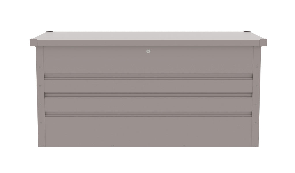 Kerti láda G21 Denver 400 L, szürke fém