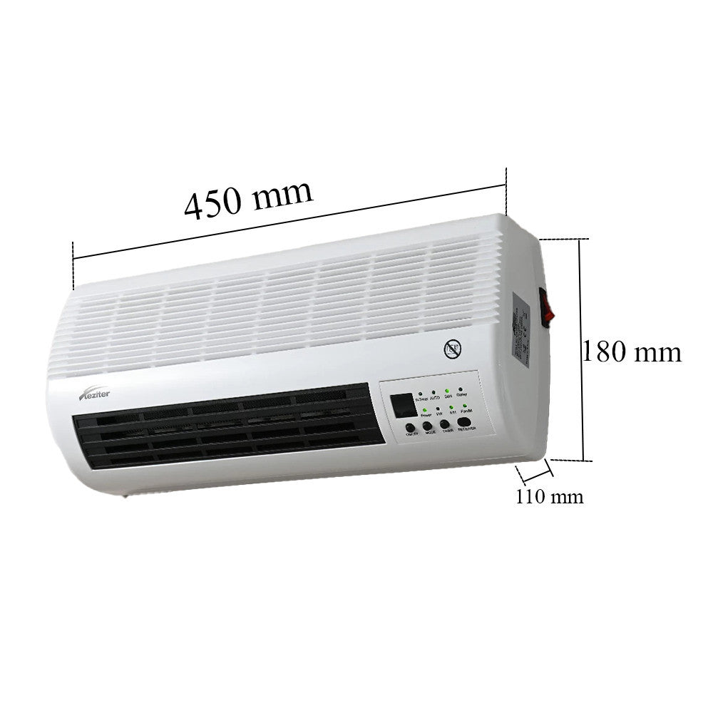 Thira elektromos fali fűtőtest 1000W/2000W-2
