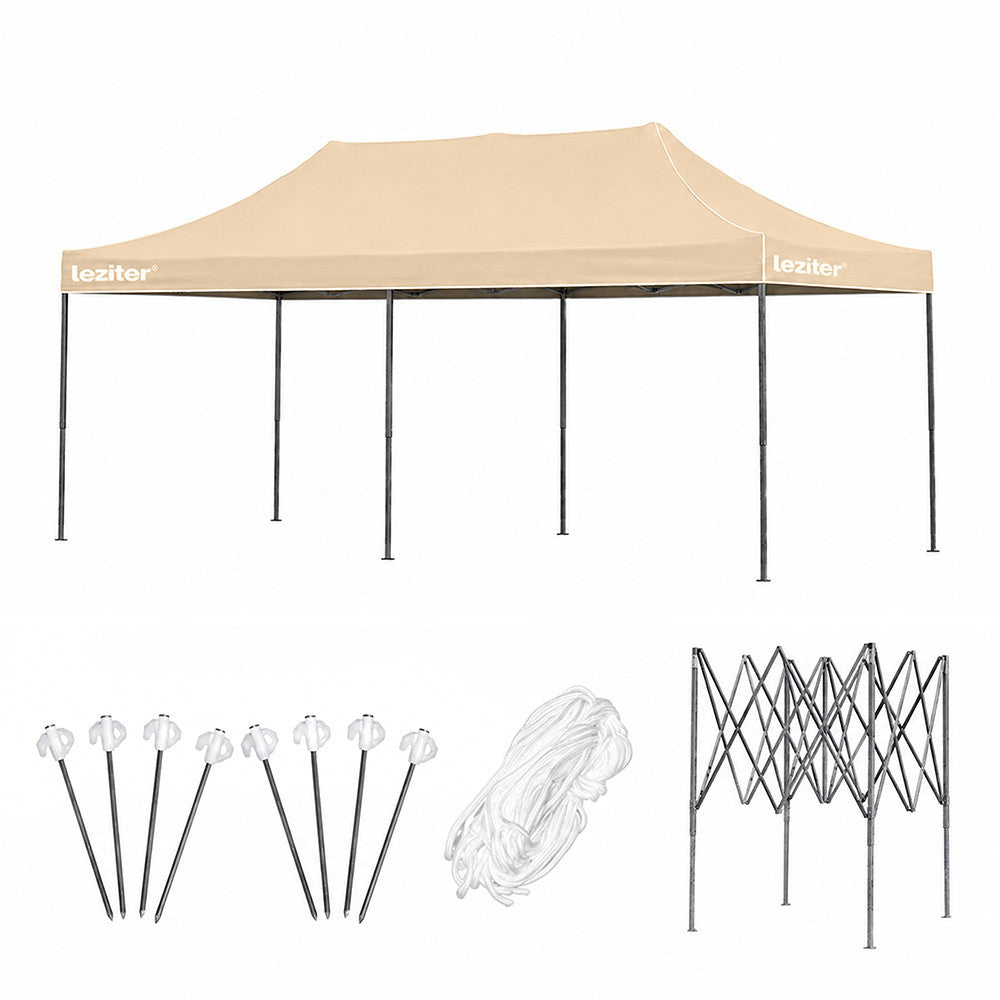 Összecsukható kerti pavilon 3x6 m-0