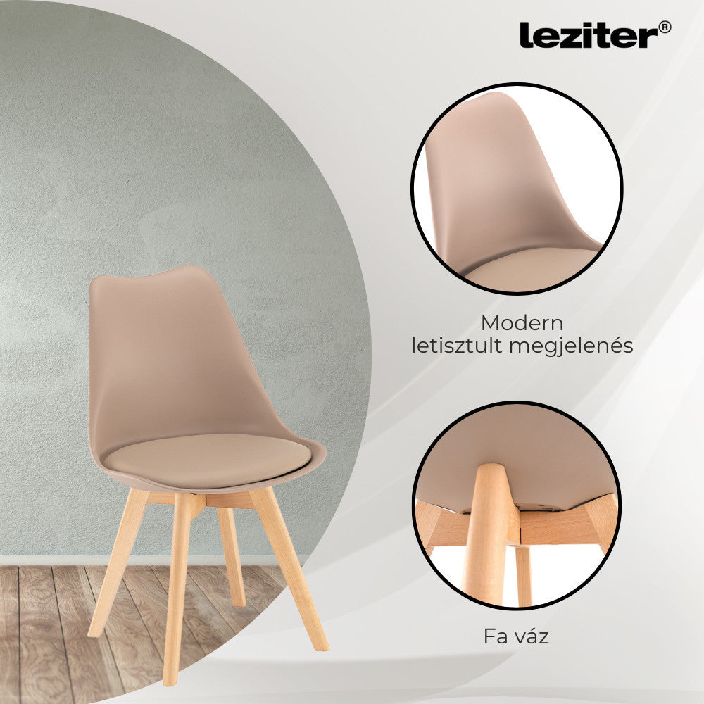 Zara 4+1 étkező garnitúra bézs-yorki tölgy-5