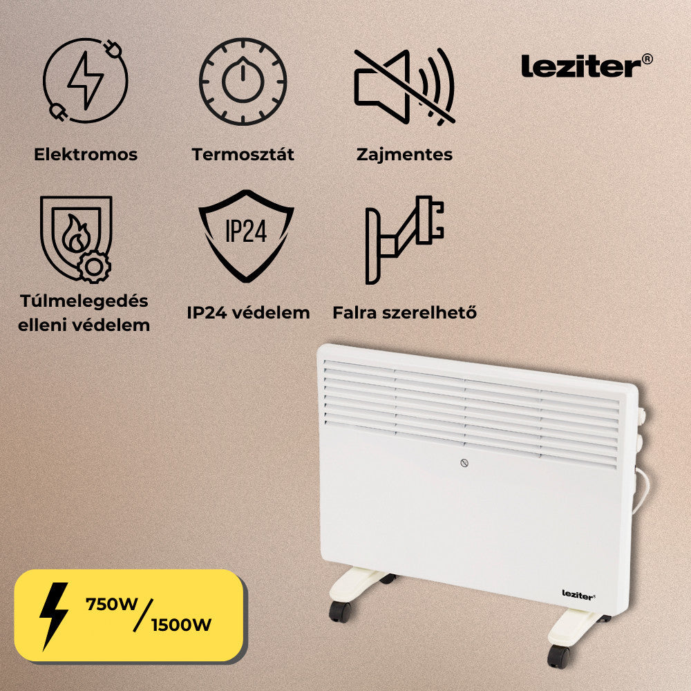 Asama elektromos fűtőtest 750W/1500W-4