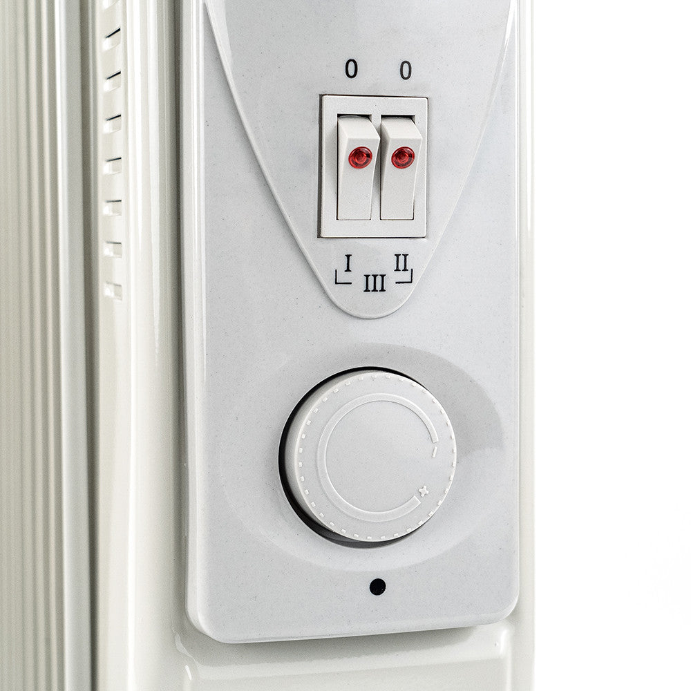 Norde 11 tagos olajradiátor 1000W/1500W/2500W-7