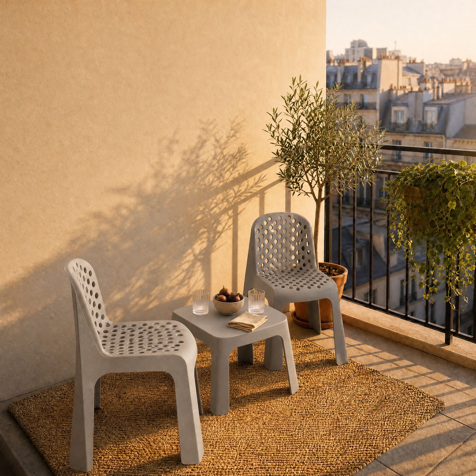 Kis erkély berendezése: hogyan férjen el minden 3–6 m²-en