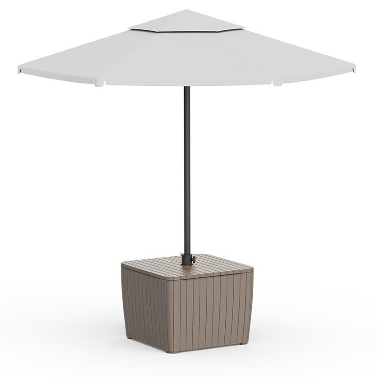 Keter Luzon Deco ashwood / cappuccino kerti asztal
