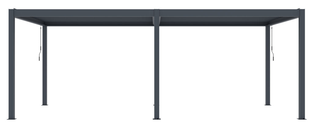 G21 Austin Premium 6x3 m bioklimatikus pergola, antracit alumínium
