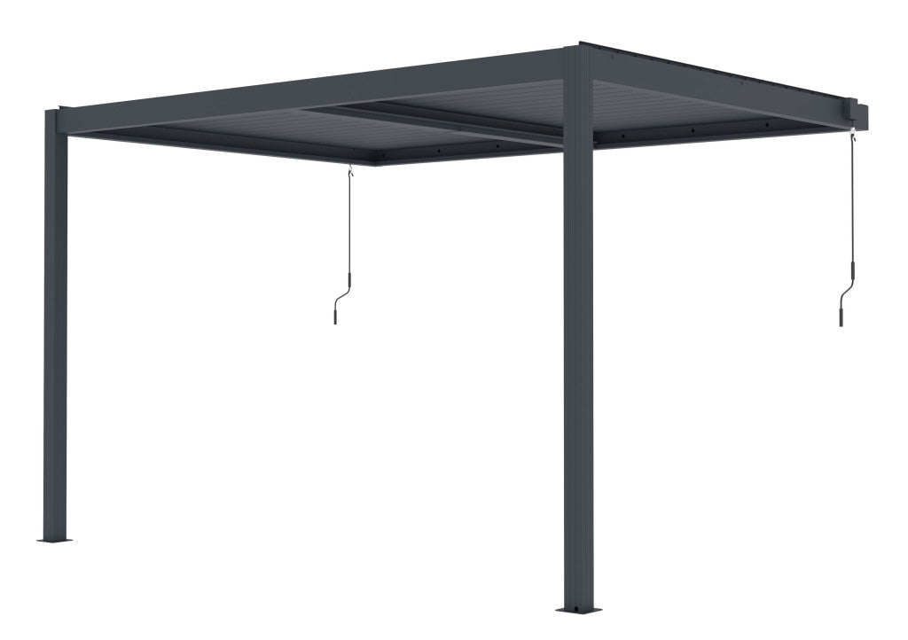 G21 Trenton 4x3 m bioklimatikus pergola, antracit alumínium