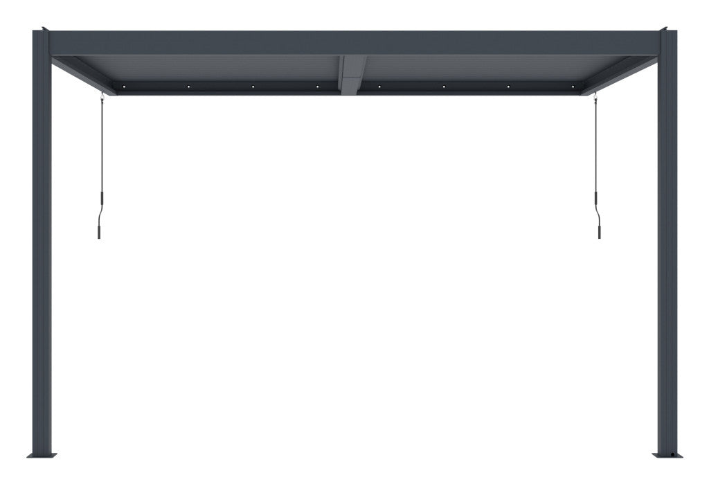 G21 Trenton 4x3 m bioklimatikus pergola, antracit alumínium