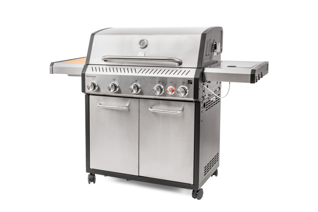 G21 Nebraska BBQ Premium Line gázgrill, 6 égőfejjel + ajándék reduktor