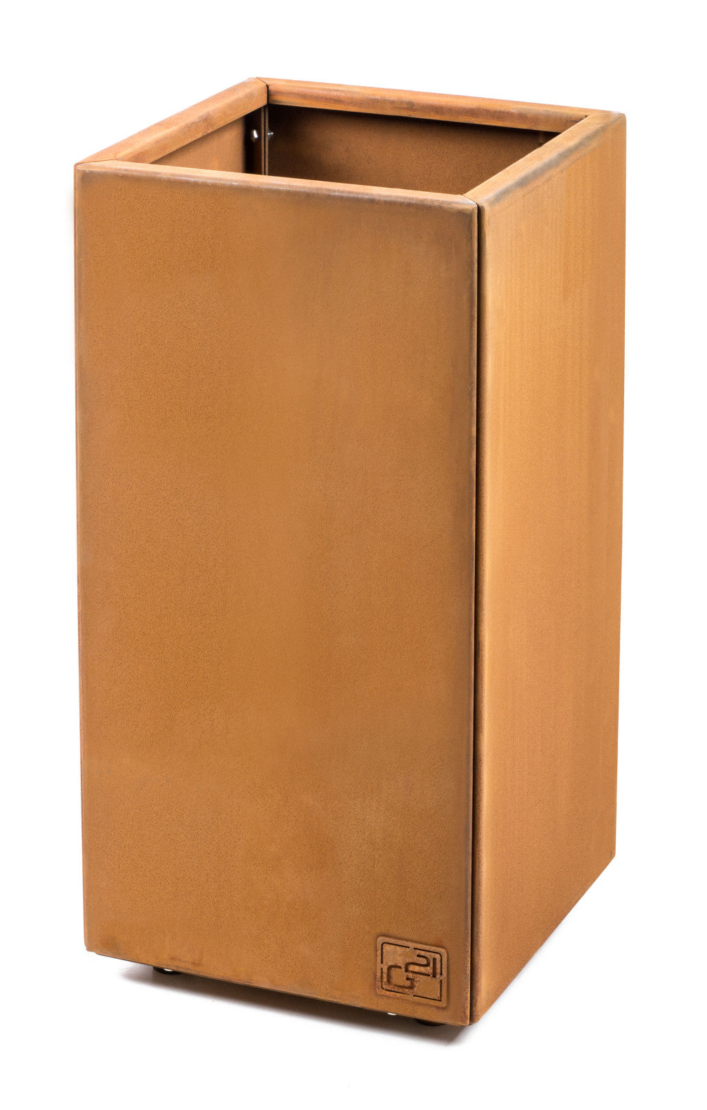 G21 Corten Square virágláda, 30 x 60 x 30 cm
