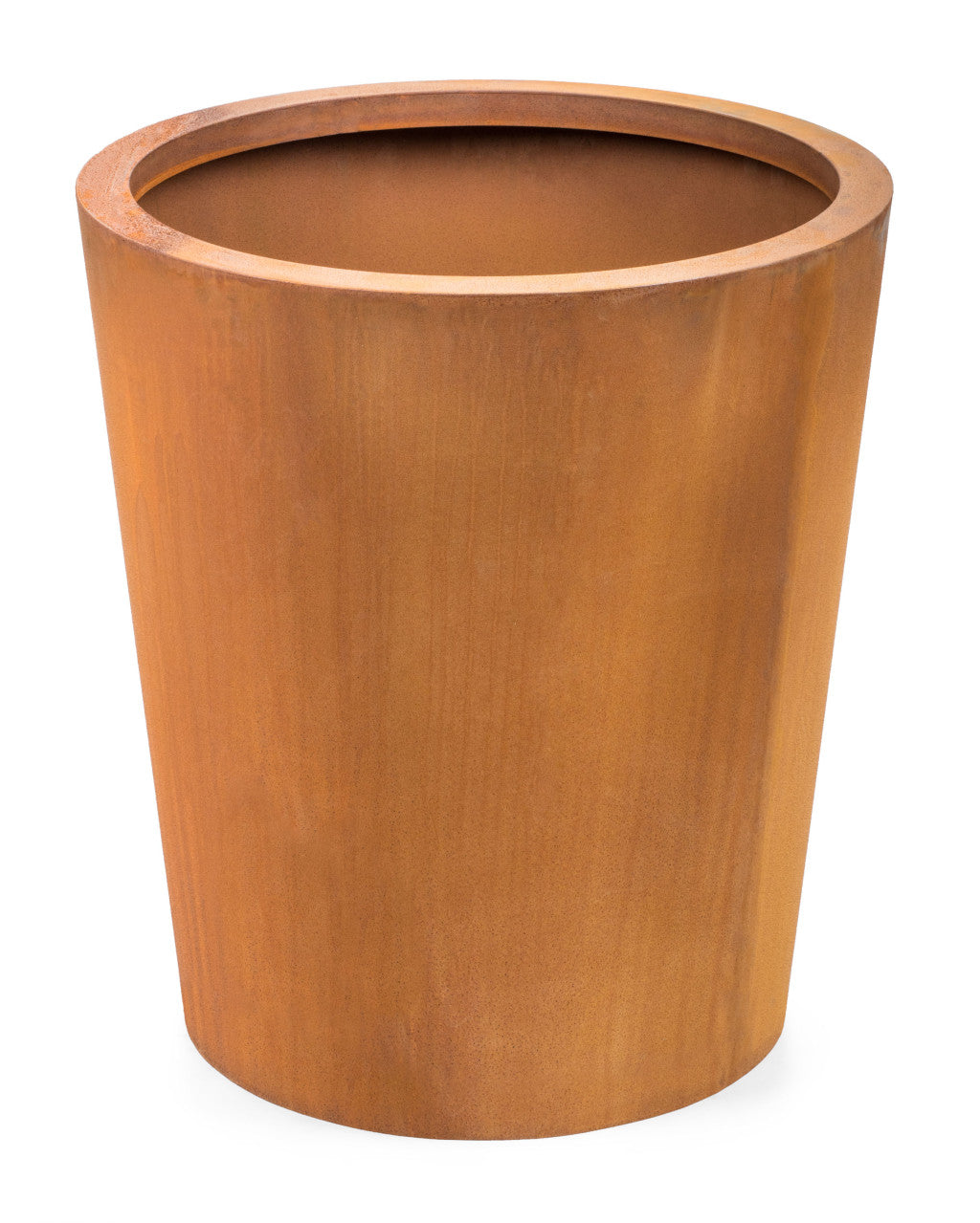 G21 Corten Round virágláda, 45 x 50 cm