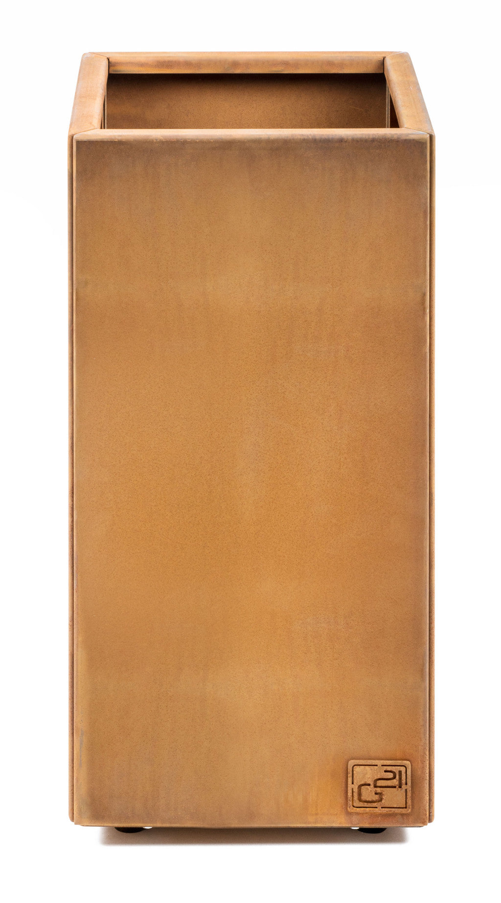 G21 Corten Square virágláda, 30 x 60 x 30 cm