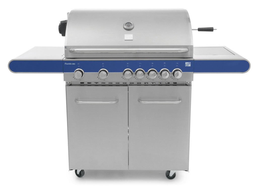 G21 Florida BBQ Premium line gázgrill, 7 égőfej + ajándék nyomáscsökkentő