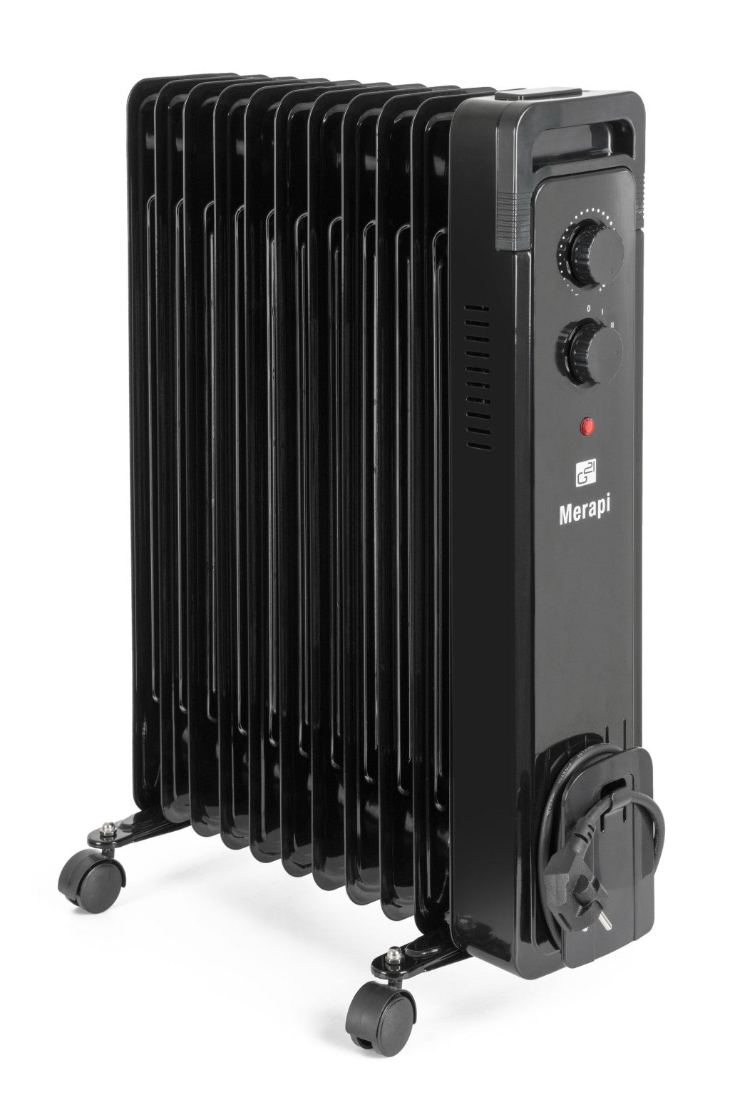 G21 Merapi olajradiátor fekete, 11 elem, 2500 W-0