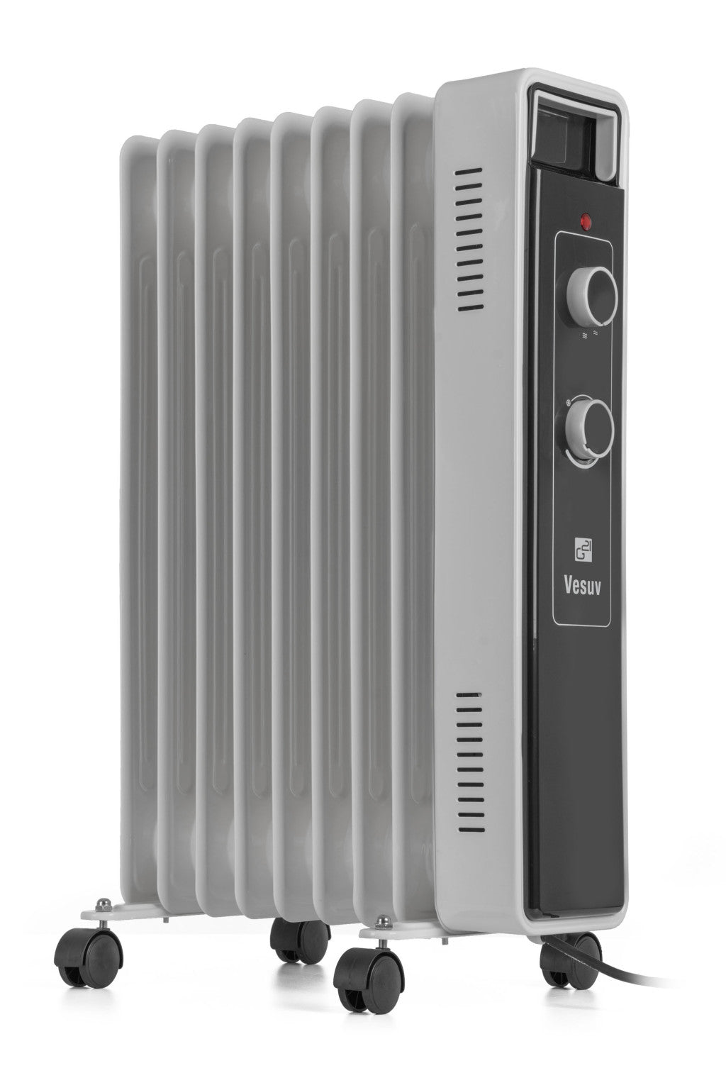 G21 Vesuv olajradiátor fehér, 9 elem, 2000 W-3