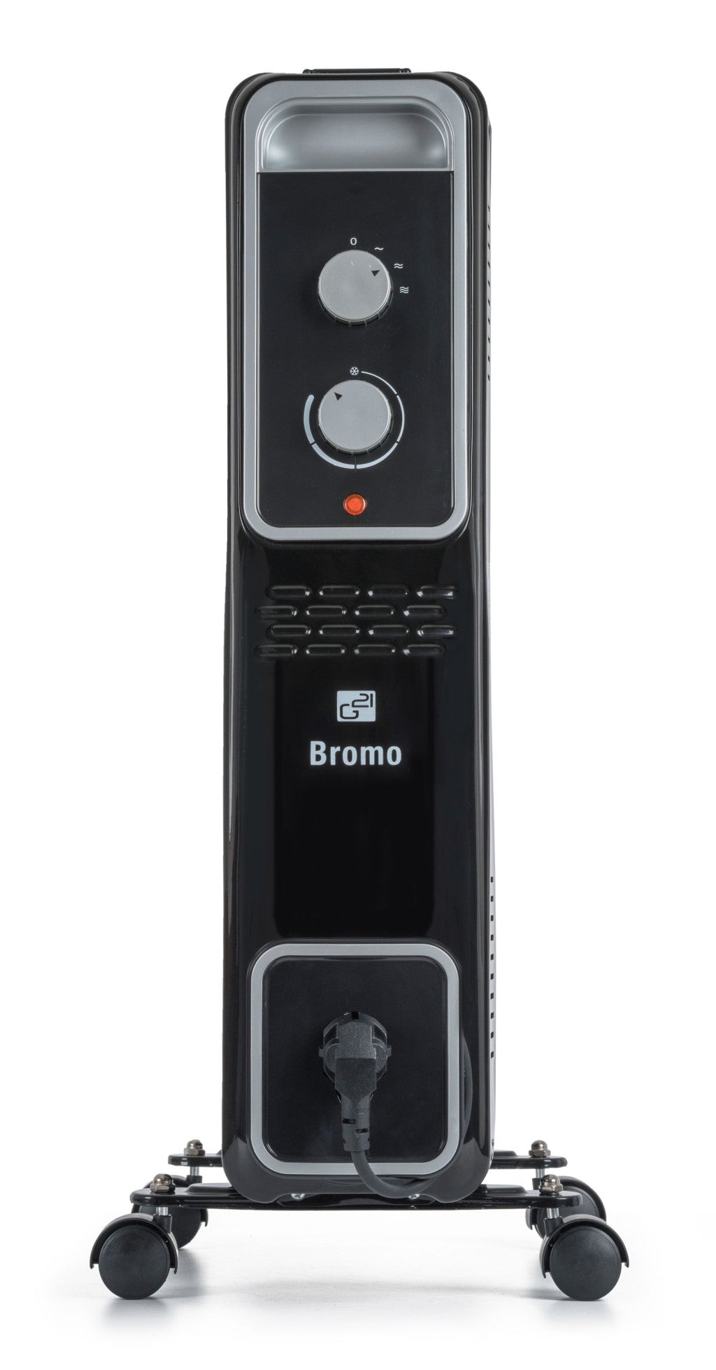 G21 Bromo olajradiátor fekete, 9 elem, 2000 W-2