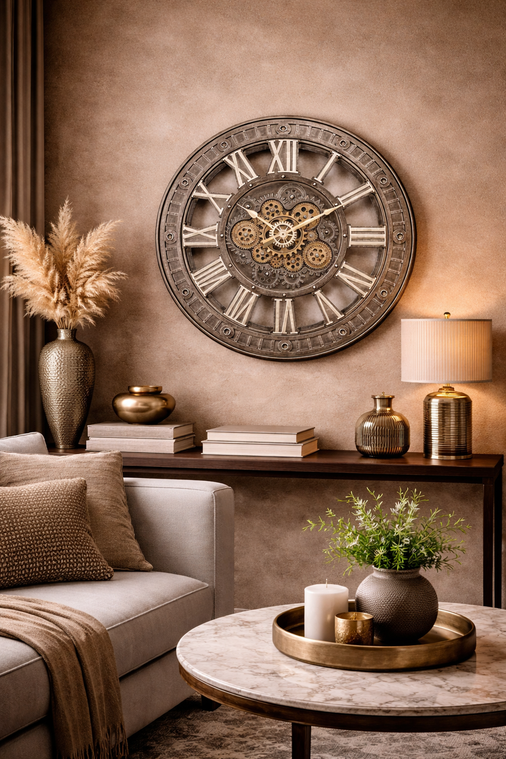 Nástenné hodiny Tramonto