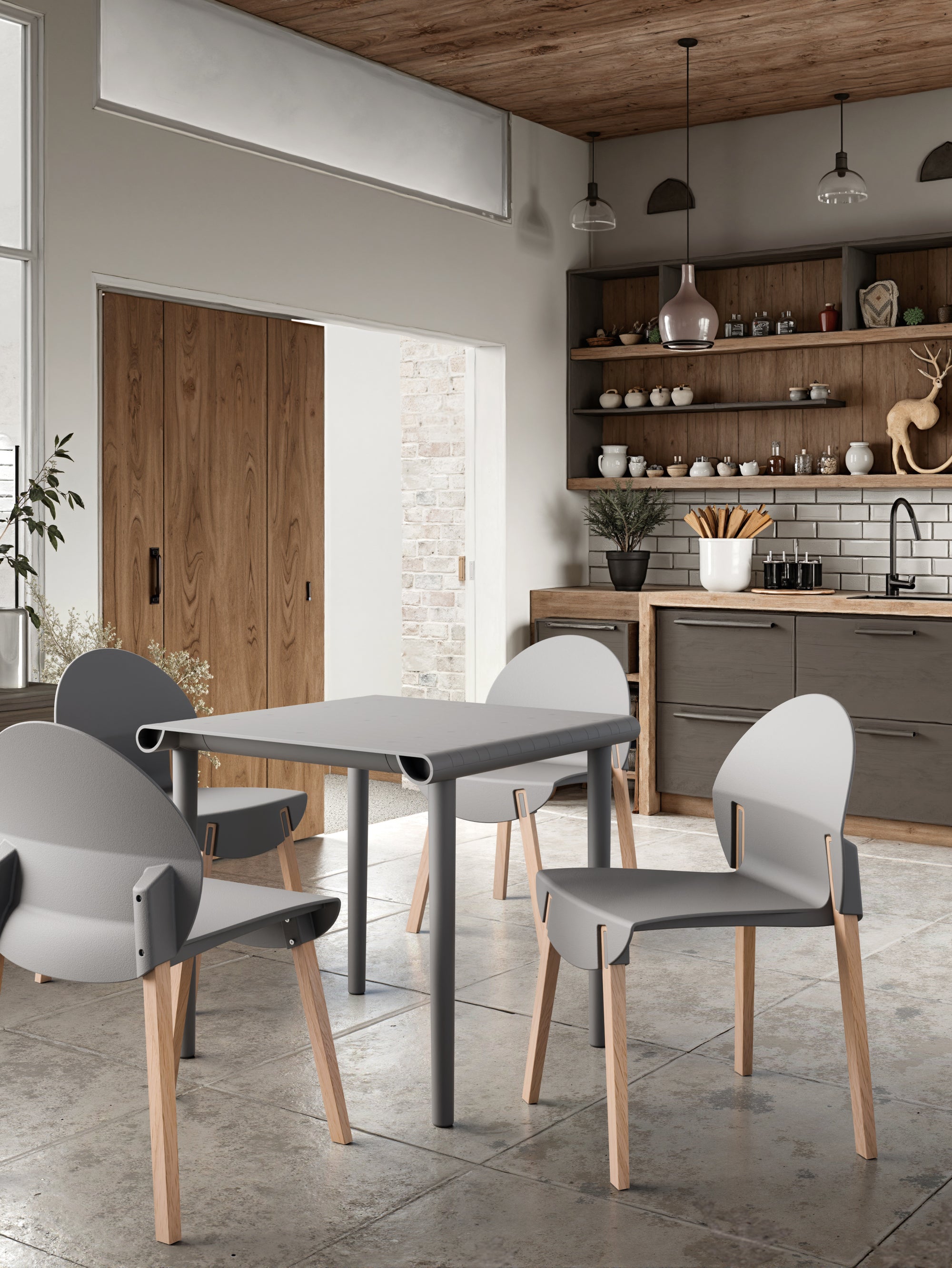 Compasso 5-piece set